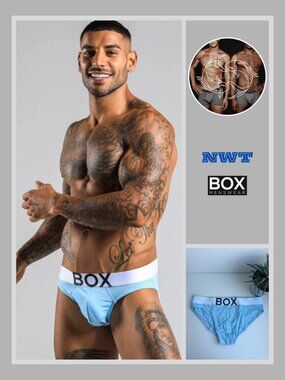 Box Menswear - Blue Briefs (M)